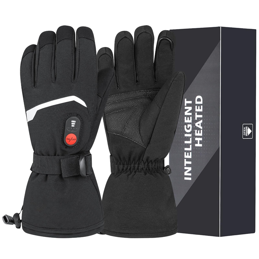 Sun Will Heated Gloves Ski Mittens for Arthritis Rechargeable Cycling Gloves for Cold Weath