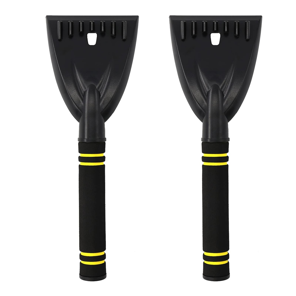 Newthinking Ice Scraper for Car Windscreen, 2 Pack Car Ice Scraper Non Scratch Car Windscre