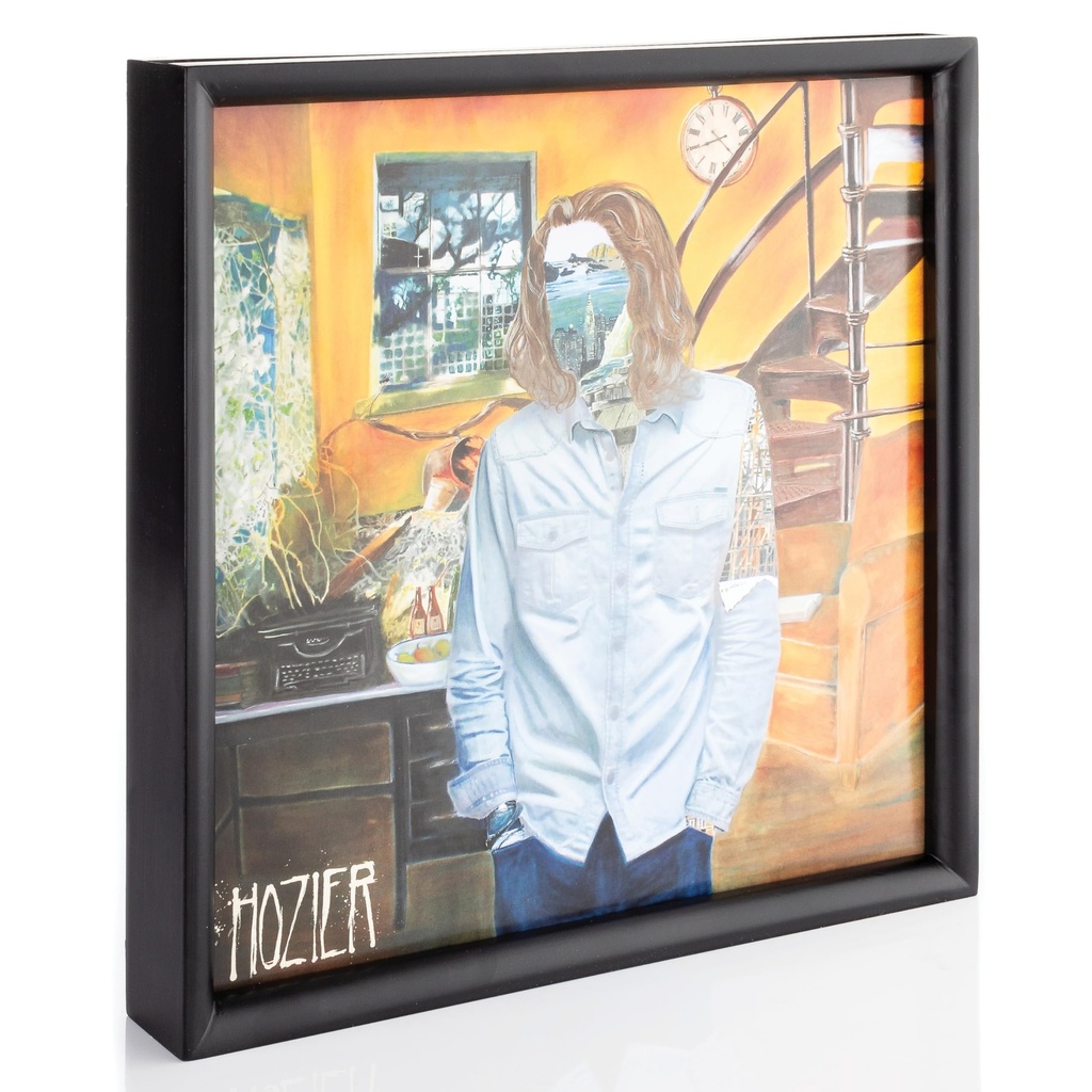 MÃƒÂ–NKE Vinyl Record Stand and Frame - Wall-Mounted or Tabletop - Display Your Now-Playing