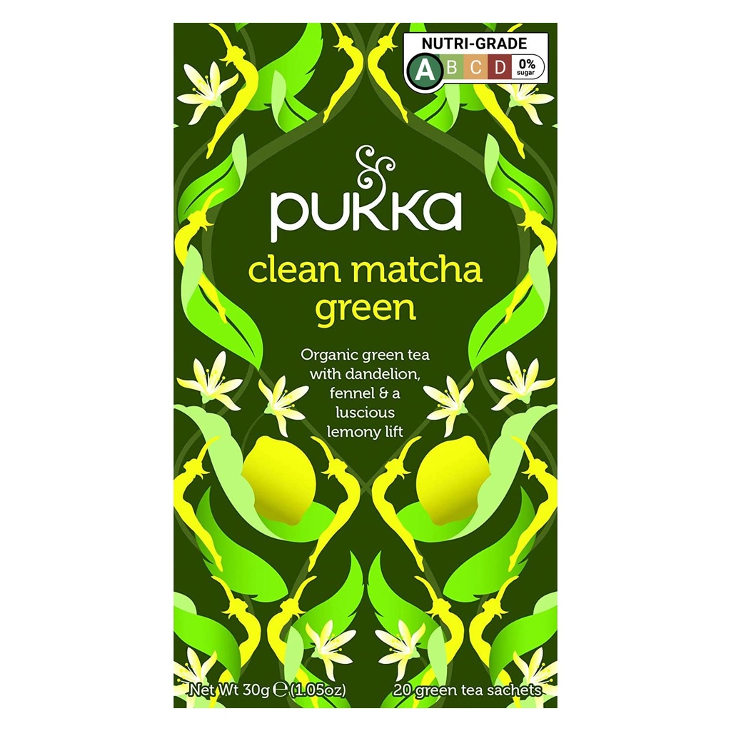 Pukka Clean Matcha Green 20 Bags