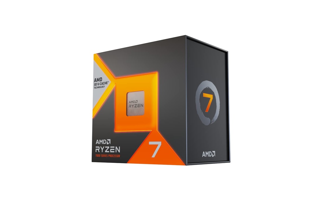AMD Ryzensets 7 7800X3D Processor with 3D V Cache technology (integrated Radeon Graphics, 8