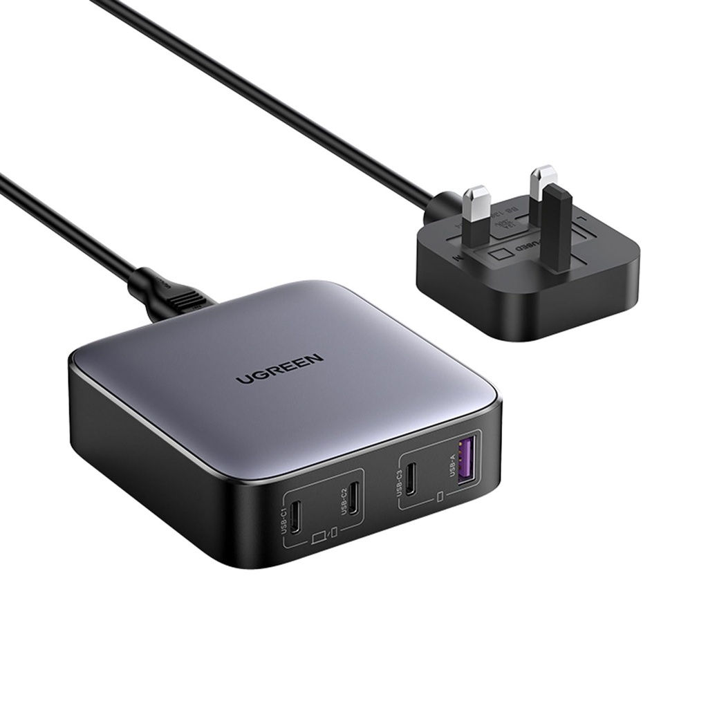 UGREEN USB C Charger Nexode 100W GaN 4 Ports Laptop Charger Plug Compatible with Macbook Pr