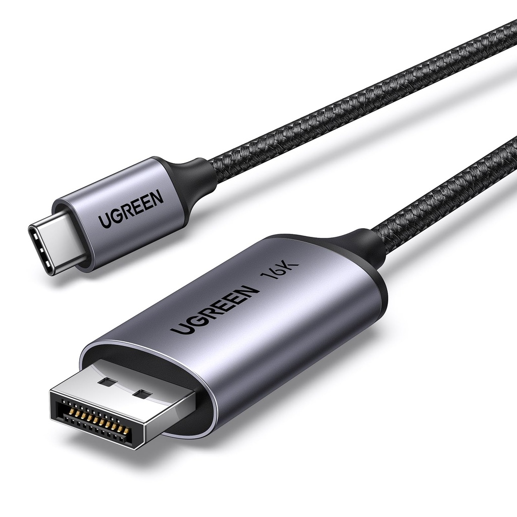 UGREEN USB C to DisplayPort 2.1 Cable 16K@30Hz 8K@120Hz 4K@240Hz 2K@360/480Hz Thunderbolt 5