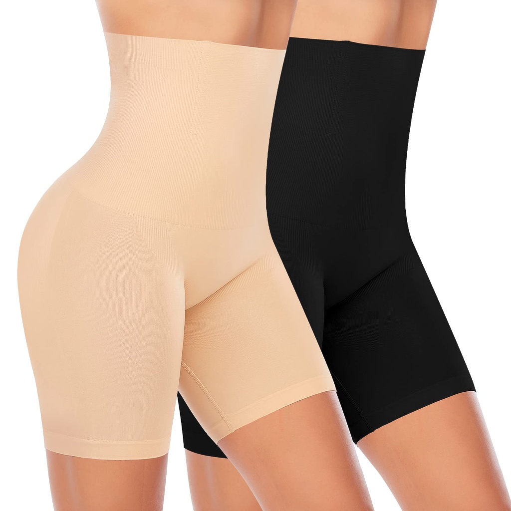 Werkiss Shapewear Shorts for Women Tummy Control Body Shaper Panties High Waisted Tummy Con