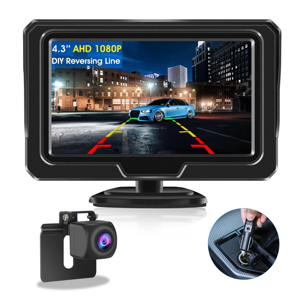 2026 Upgrade Reversing Camera Kit AHD 1080P Reverse Camera Kit Rear View Camera