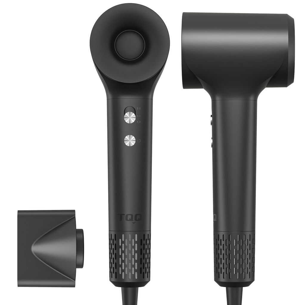 TQQ Hair Dryer, 200 Million Negative Ionic Hairdryer, 110, 000 RPM High Speed Brushless Moto