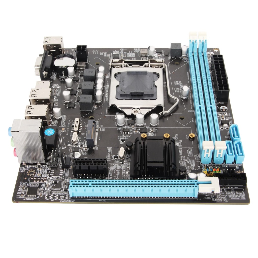 Desktop Motherboard Micro ATX Motherboard for LGA 1155 Socket I3 I5 I7 DDR3 M.2 NVMe NGFF 6