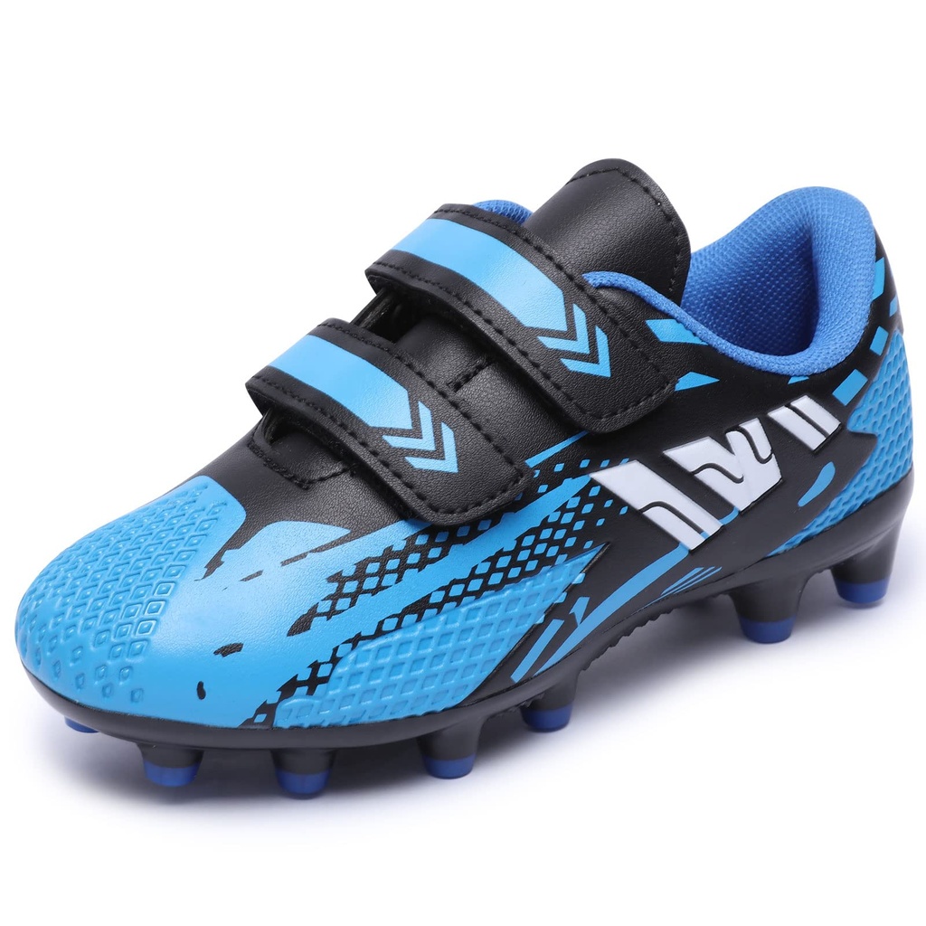 Boys Football Boots Shoes Kids Girls FG/AG Soccer Athletics Training Sport Running Shoes Te