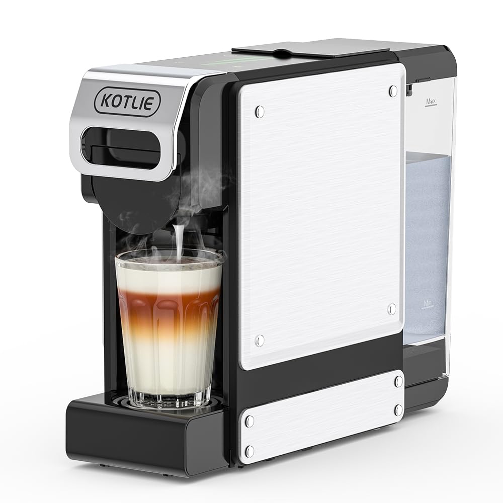 19BAR Multifunction Coffee Capsule Machine for Nespresso Original/Dolce Gusto/Lavazza MIO C