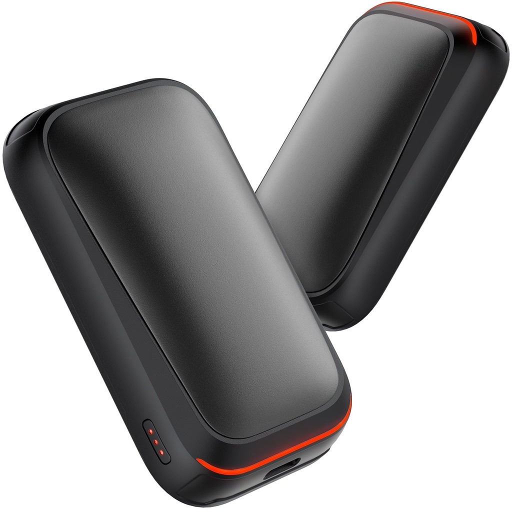 Gaiatop Magnetic Hand Warmers Rechargeable 2-Pack, Pocket Electric Hand Warmer Reusable, 3s