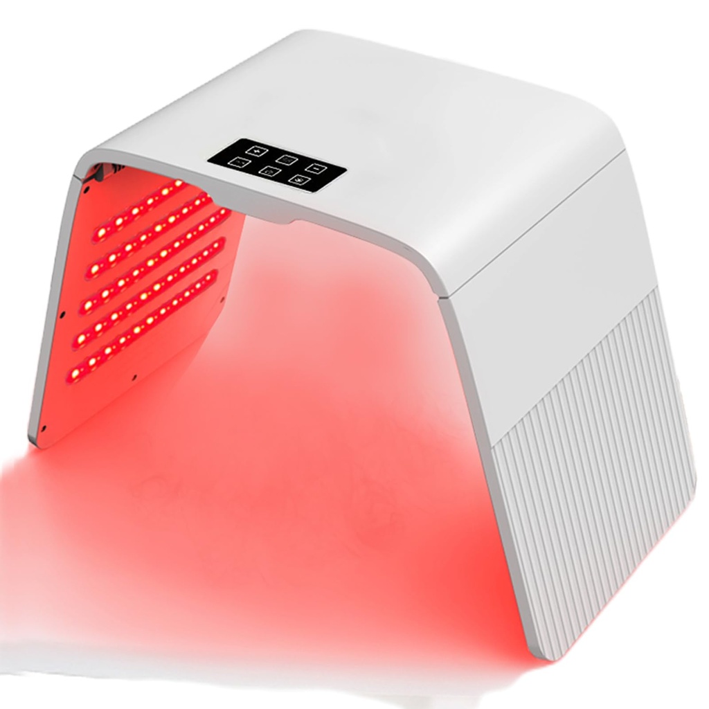 CENBEII LED Face Mask Light Therapy - 7 Colos LED Mask Light Therapy - Lightweight and Fold