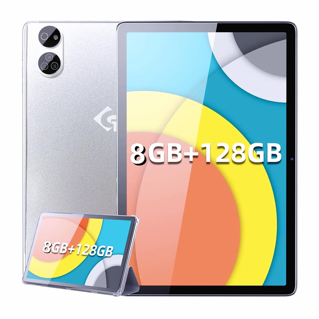 TANYIMING Android Tablet 10.1" inch, 4G LTE Dual SIM, 8GB RAM 128GB Storage