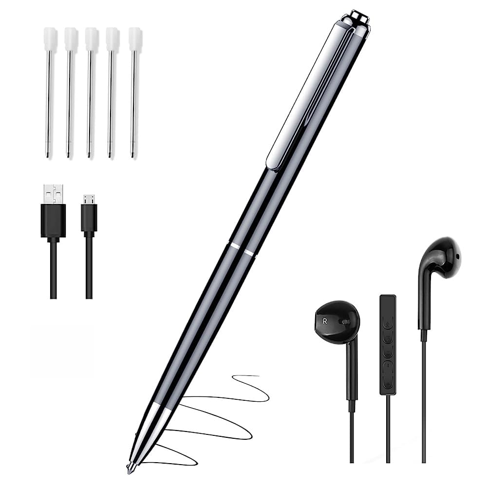Voice Recorder, Recording Device with HD Audio Sound, AI Intelligent Noise Reduction