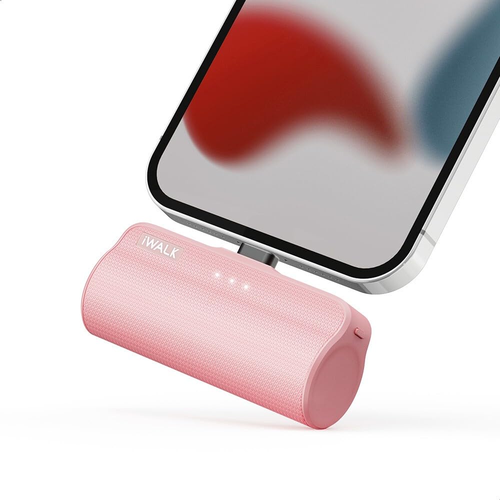 iWALK 3350mAh Portable Compact Built in Connector Docking External Battery Pack Power Bank C