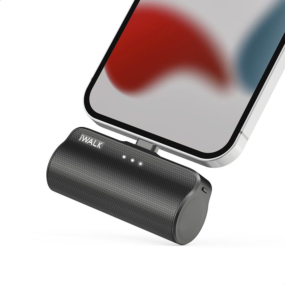 iWALK 3350mAh Portable Compact Built in Connector Docking External Battery Pack Power Bank C