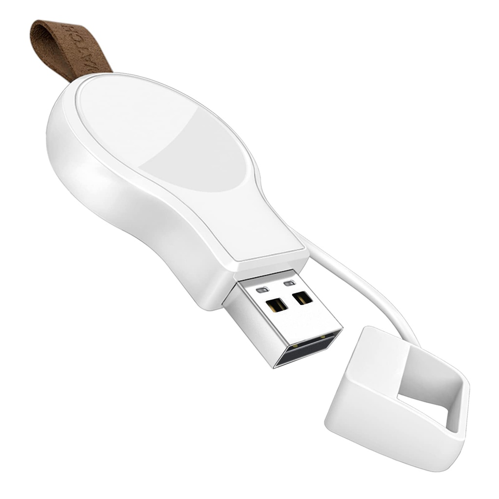 NEWDERY Wireless Charger for Apple Watch, Magnetic iWatch Charger, Portable iPhone iWatch Ch