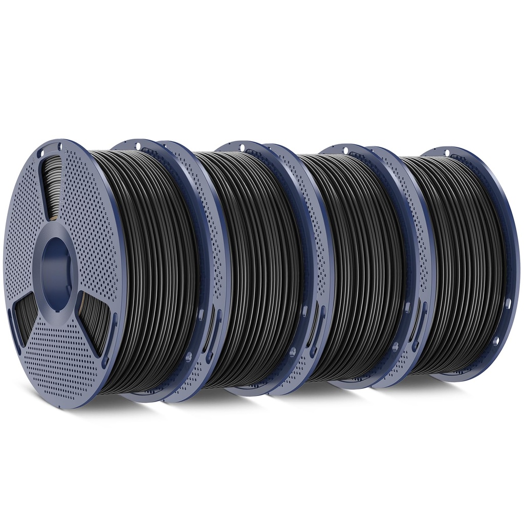SUNLU ABS Filament 1.75mm 3D Printer Filament Bundle, Strong and Durable