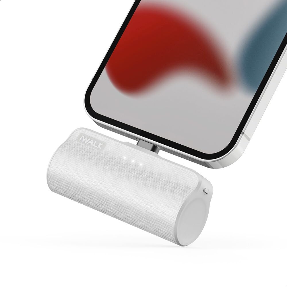iWALK 3350mAh Portable Compact Built in Connector Docking External Battery Pack Power Bank C