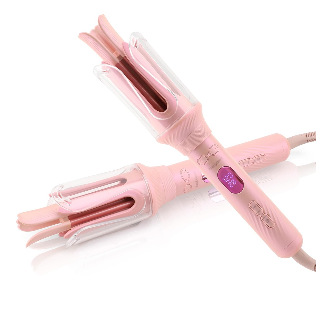 AraSyleon Automatic Hair Curler, Self-Rotating Curling Iron for Beginners/Kids, Safe and Easy