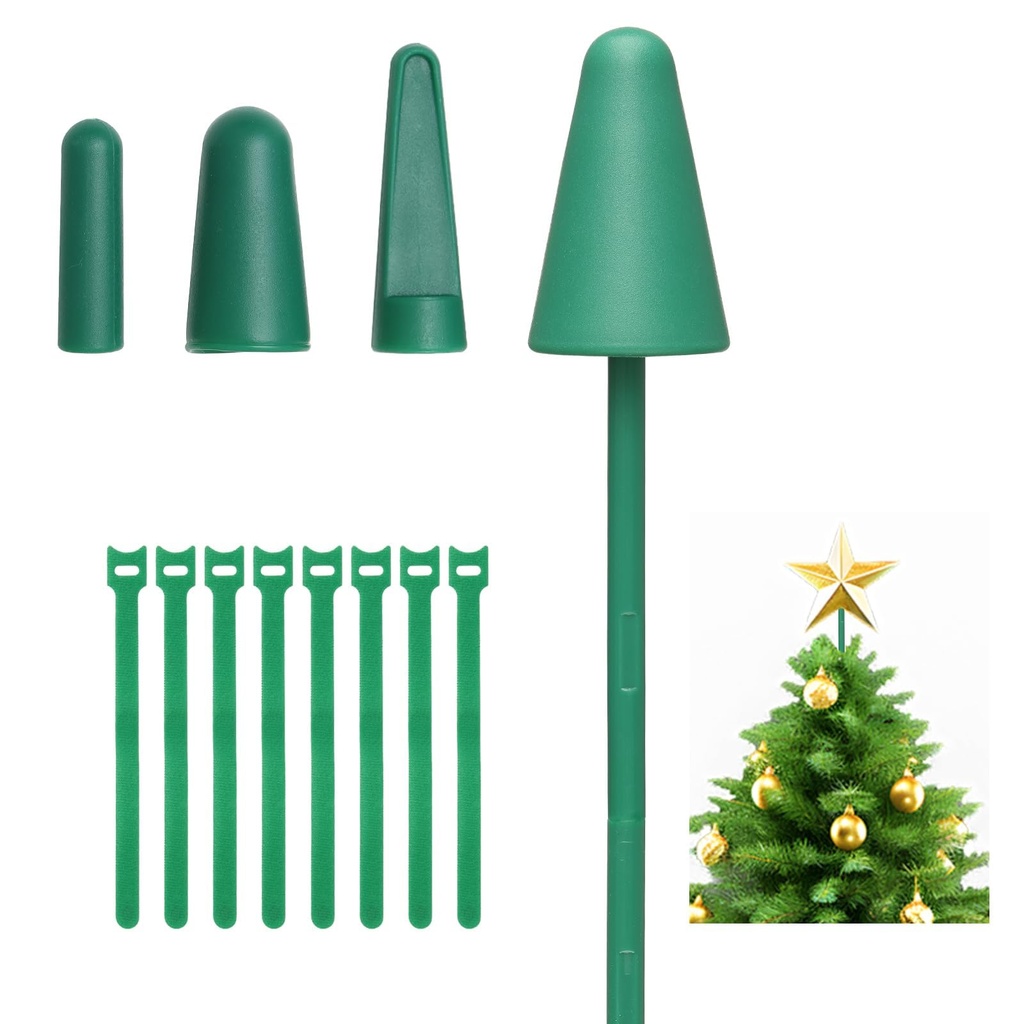 Harrms Christmas Tree Topper Holder, Xmas Tree Topper Stand Fits All Base Types for Hallowee