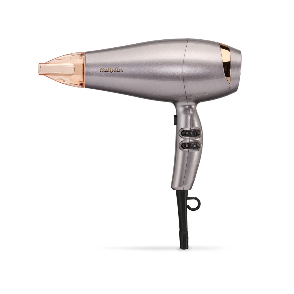 BaByliss Shimmer Hair Dryer - 2100W Professional Ionic Blow Dryer, Lightweight Travel Hairdyer