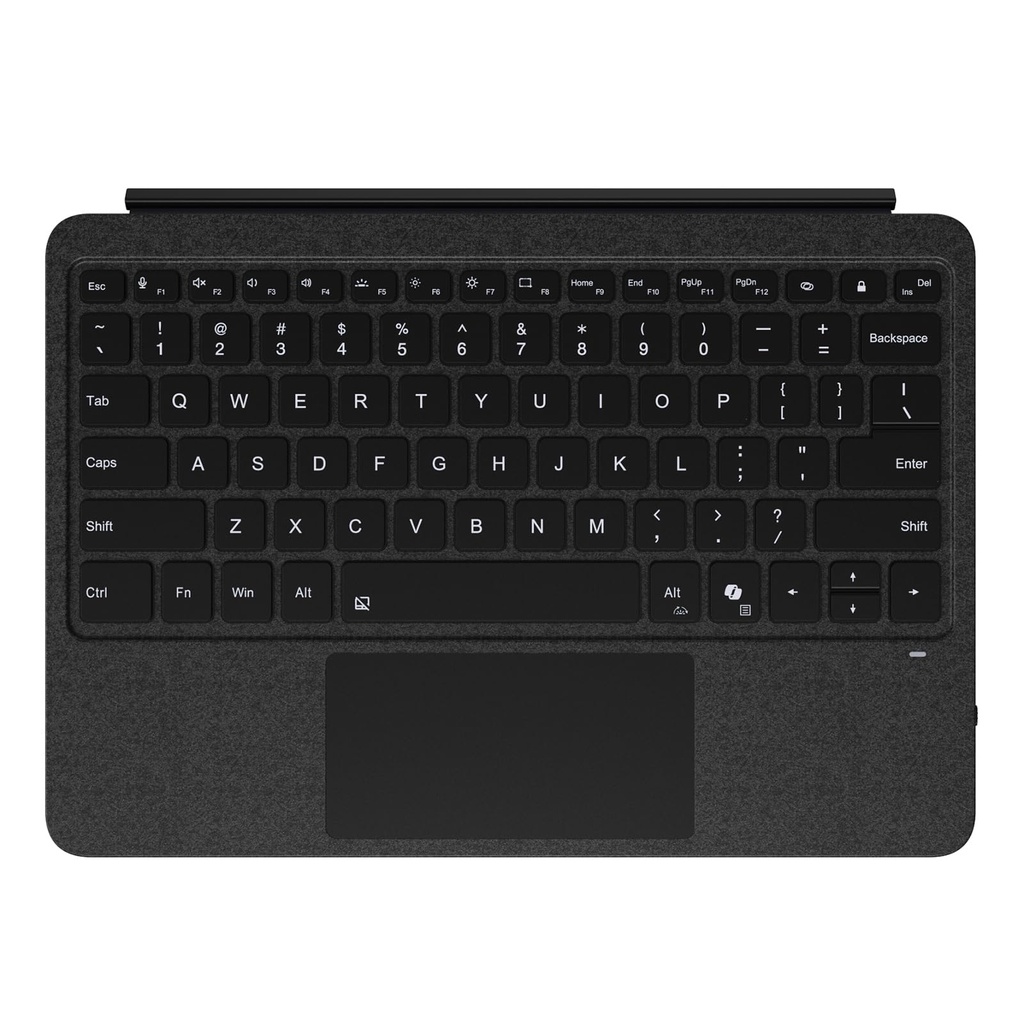 NUWONAYA Keyboard for Surface Pro 12 inch 2025 (12th Generation) Device, Portable Slim Type