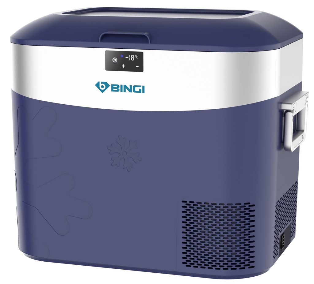 BINGI 12V Compressor Fridge 22 Liters, Portable Car Refrigerator Freezer Compressor Cooler 1