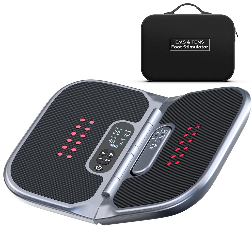 Creliver Foot Circulation Massager Machine , Circulation Stimulator Booster for Feet and Le