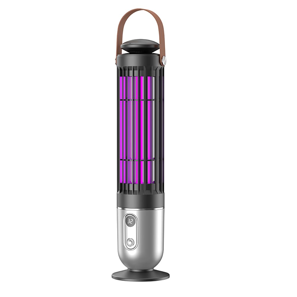 FanFuGuo Electric Fly Catcher Mosquito Killer Lamp USB Rechargeable,Fly Zapper Trap Lam