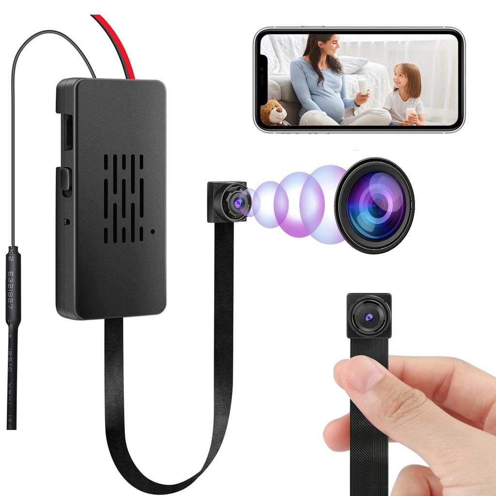 QZT Wireless WI-FI Camera,1080P Cameras with Audio and Video,Motion Detection Alarm Function
