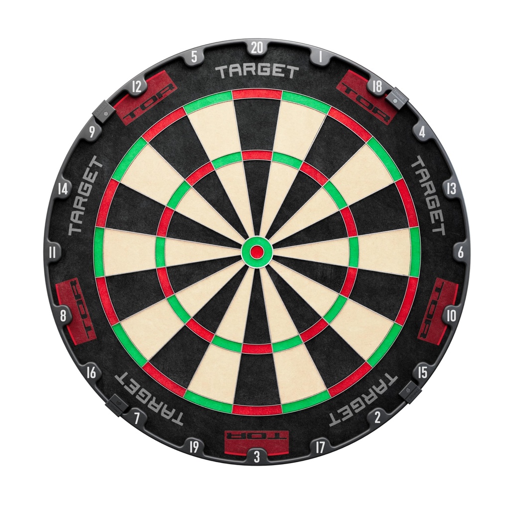 Target Darts TOR Dartboard, Steel Tip Dart Board | Competition Standard Steel Tip Dartboard