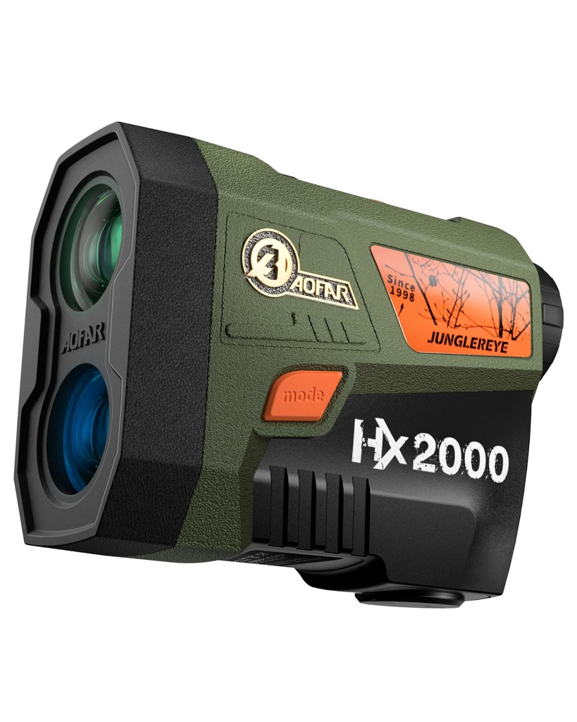 AOFAR HX2000 Hunting Rangefinder with Dual-color OLED Display, Ultra-clear optics with 95%+