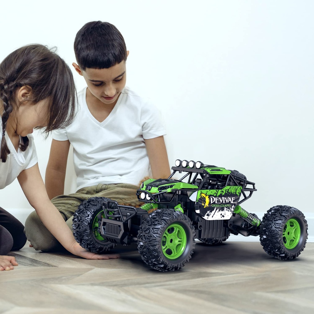 CROBOLL 1:12 Large RC Cars for Boys with Upgraded Lifting Function, 2.4GHz 4WD Remote Contr