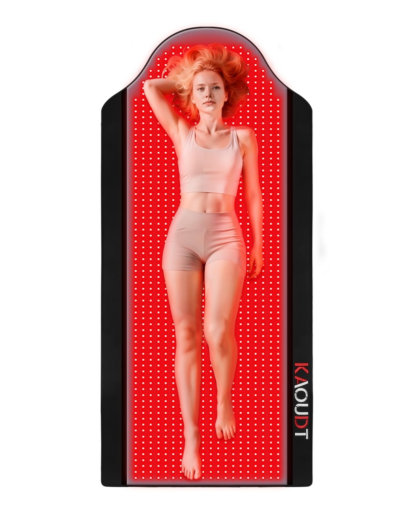 Kaoudt 2026 Medical-Grade TPU Red Light Therapy Mat for Full Body Pain Relief, 72"x33"