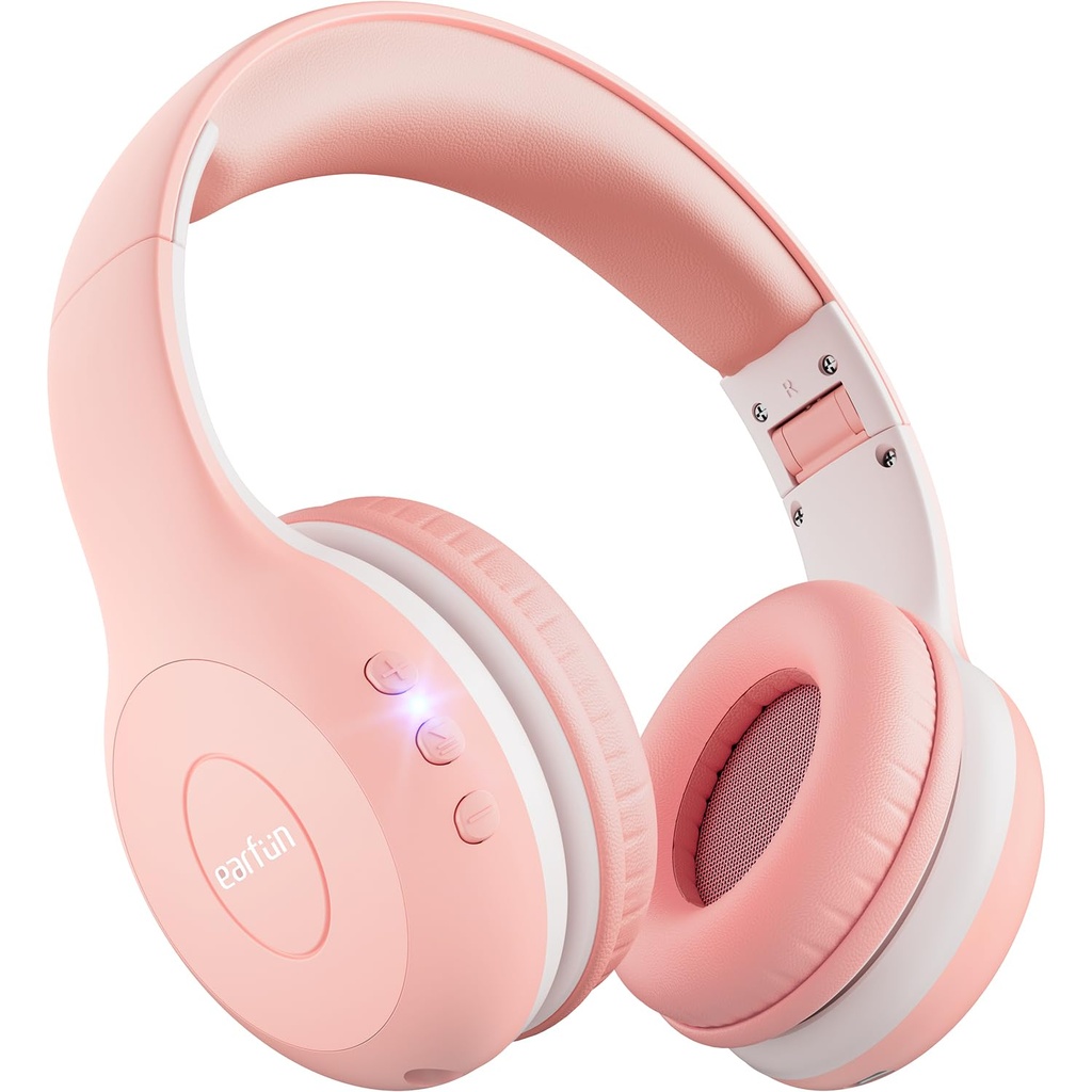EarFun Kids Headphones Wireless, Bluetooth 5.4 Headphone for Child with Mic, 85/94dB Volume