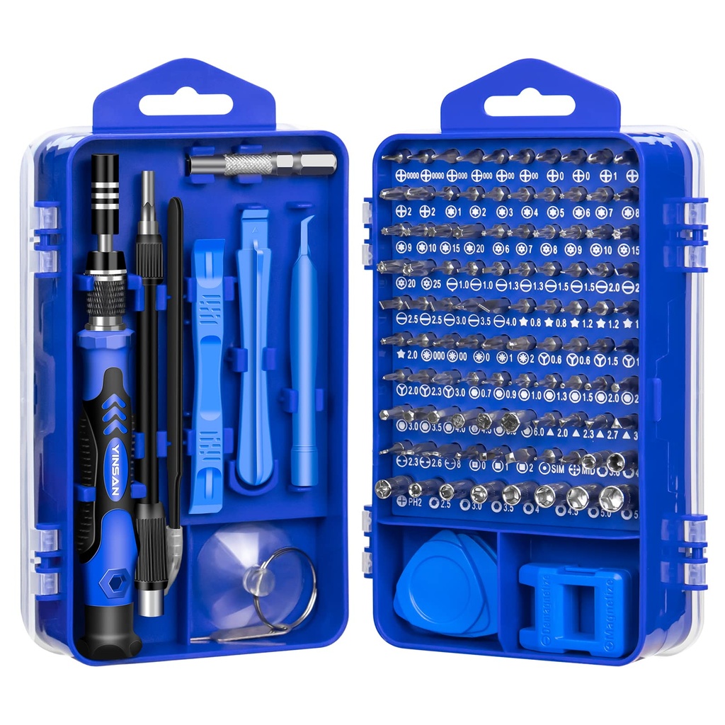 YINSAN Precision Screwdrivers Set, Mini Magnetic Electronics Repair Tool Kit for iPhone iPa
