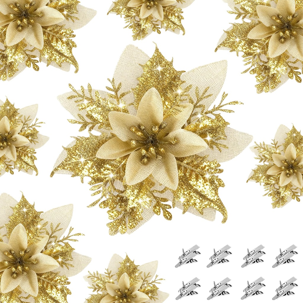 Filltown Artificial Flowers for Decoration, Silk Flowers Bouquet Arrangements, Autumn Artificial