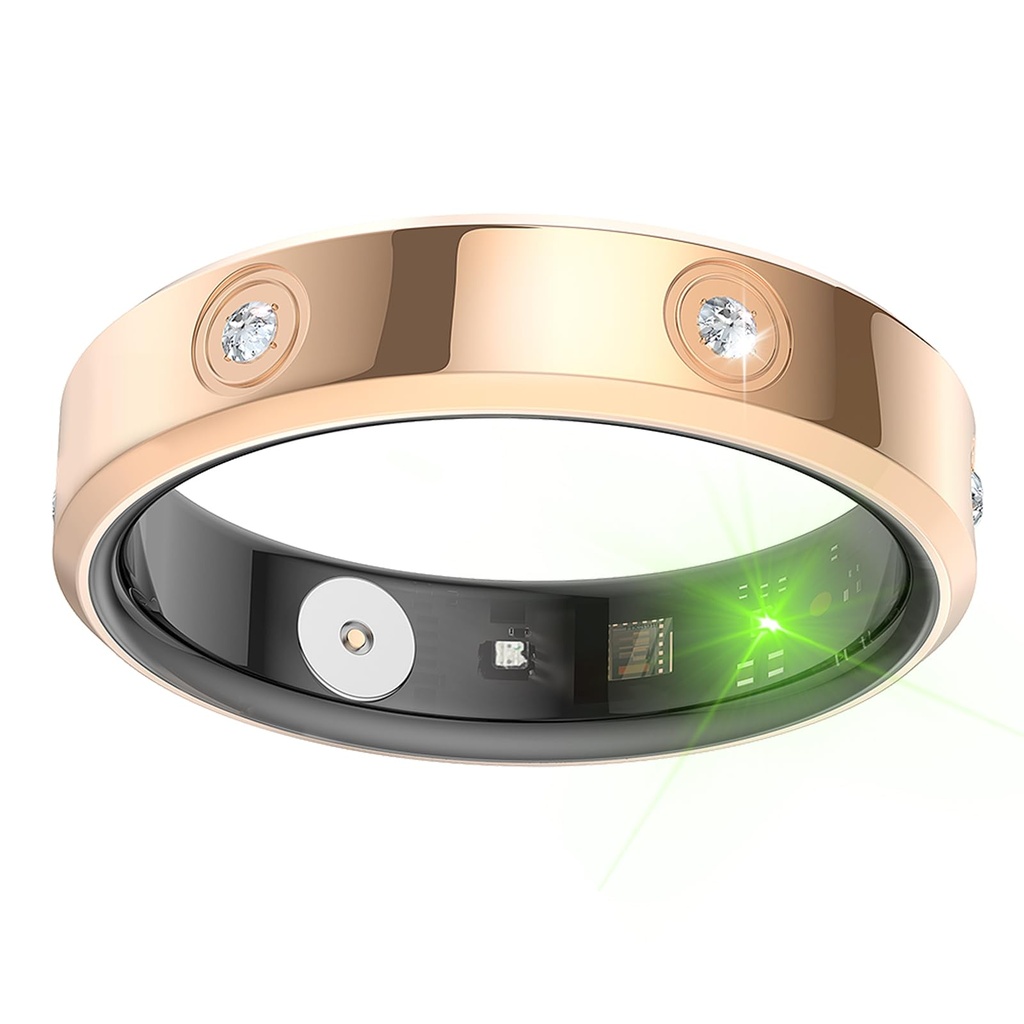 findtime Smart Ring Women Fitness Ring Pedometer Heart Rate Monitor Sleep Tracker Step Coun