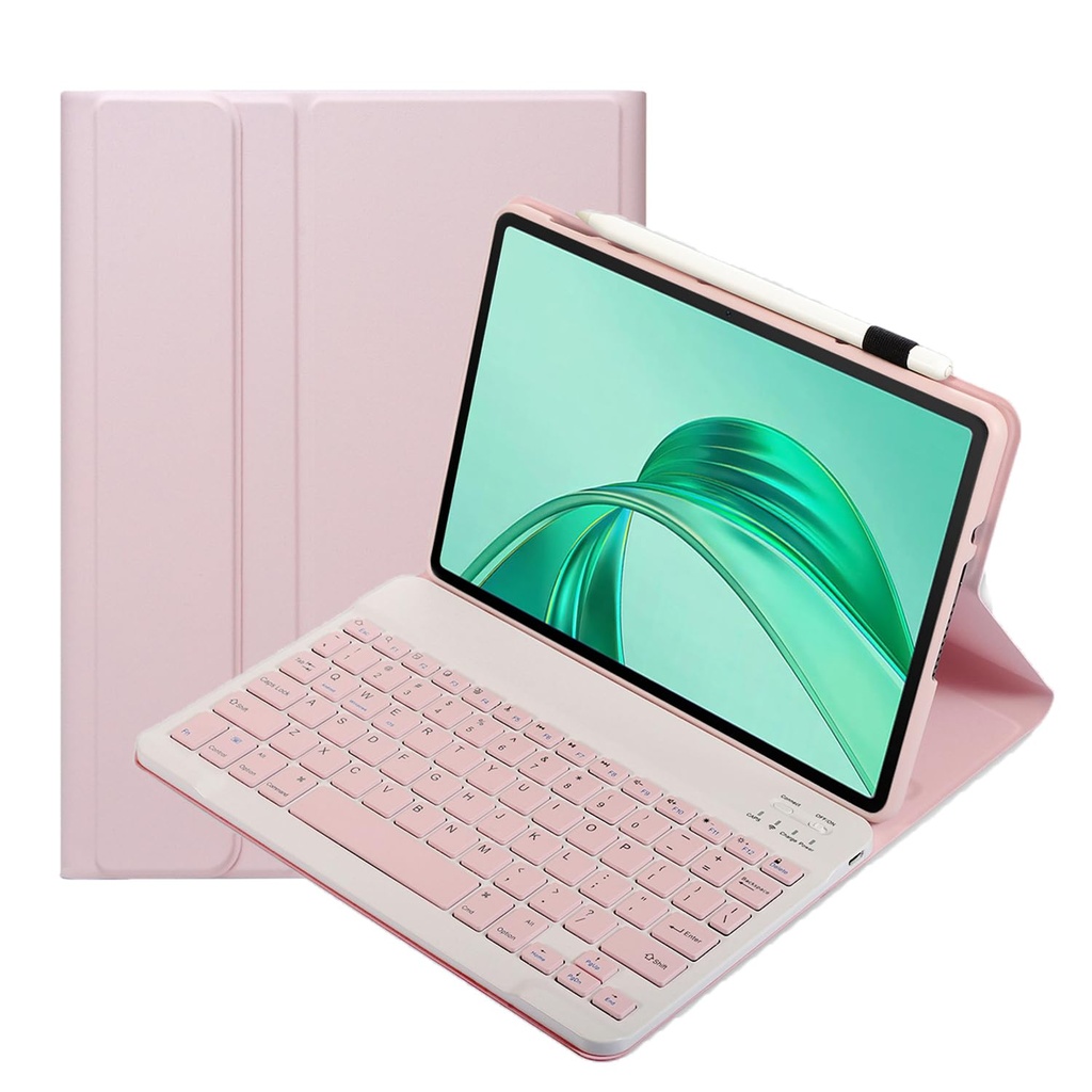 leleyo Keyboard Case for Honor Pad X8a 11" Keyboard Wireless Bluetooth Magnetic Removable Q