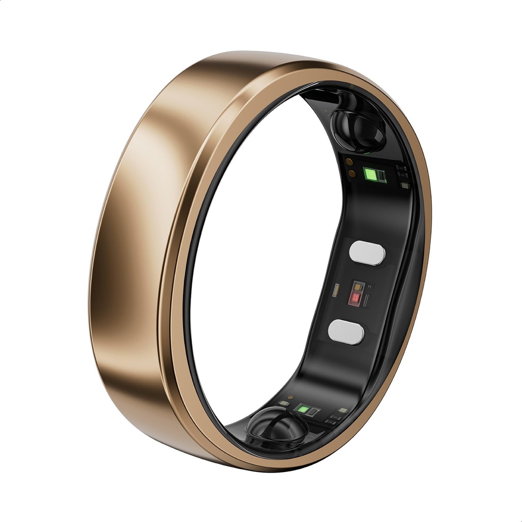 RingConn Gen 2 Air, Ultra-Thin AI Smart Ring, Size First with Sizing Kit, 10-Day Battery