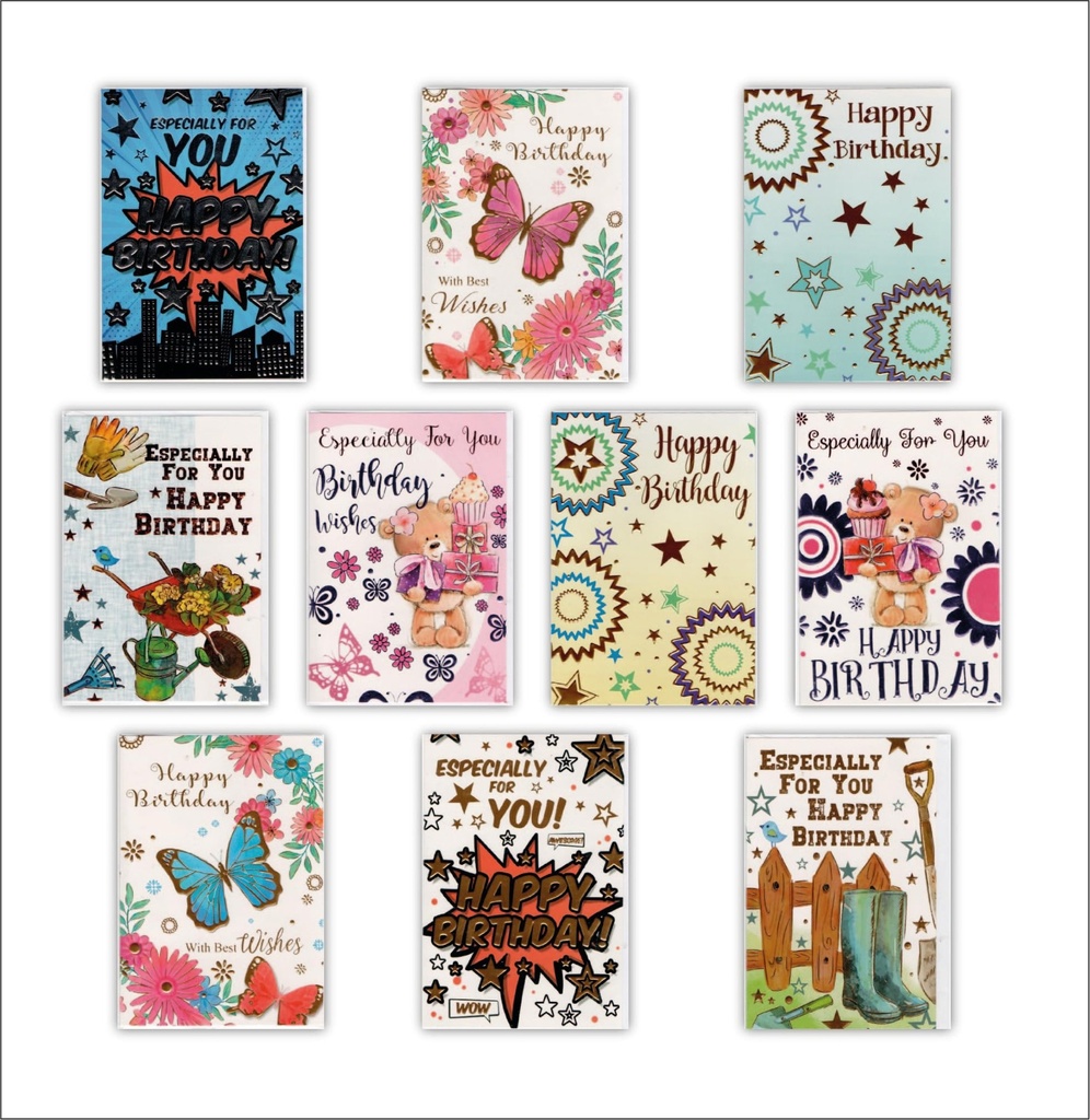 Special Mixed Box Greeting Card Assortment 4-5kg