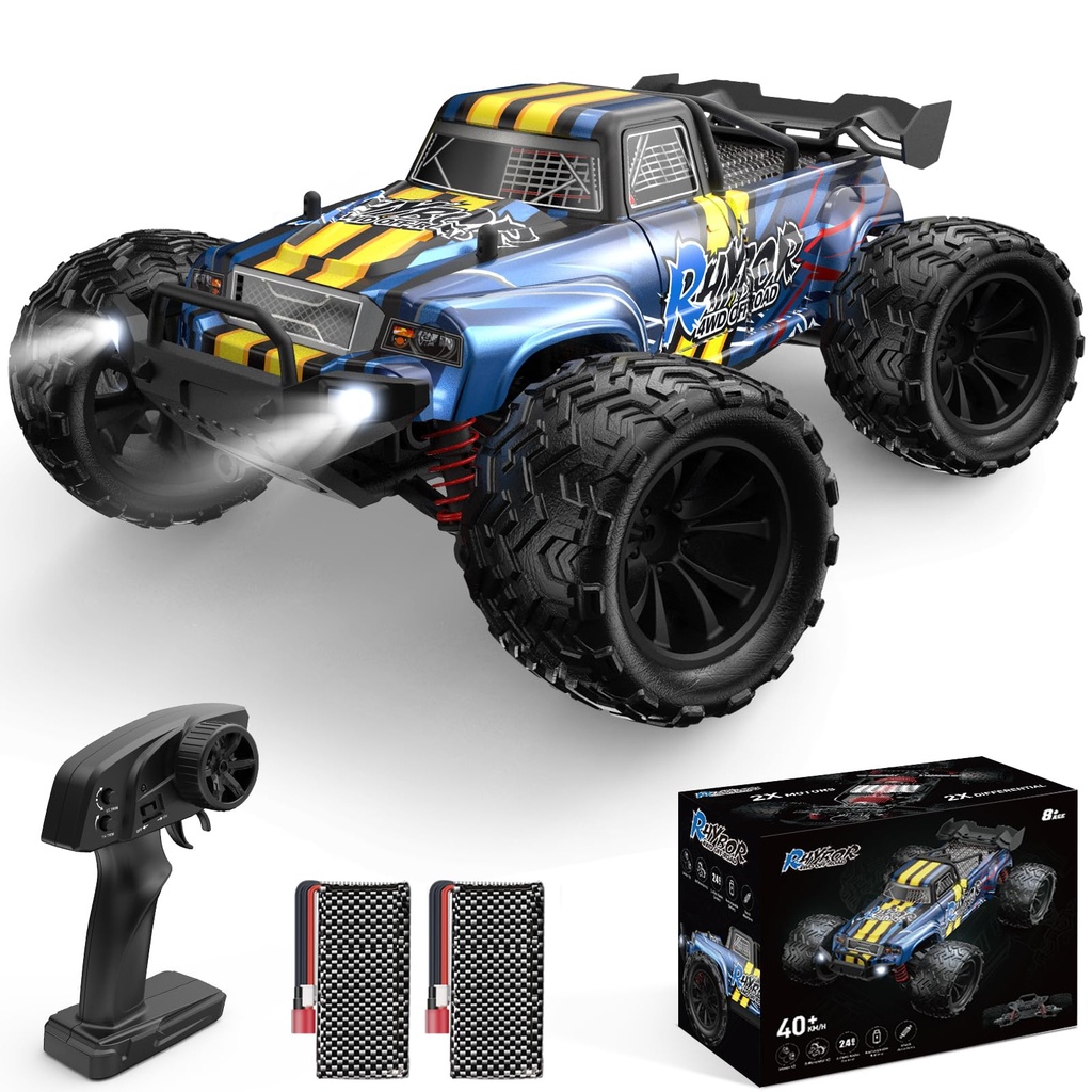 RC Cars 1:16 Scale Large 40KM/H Fast Remote Control Cars for Adults & Kids 8+, 4WD Off-Road