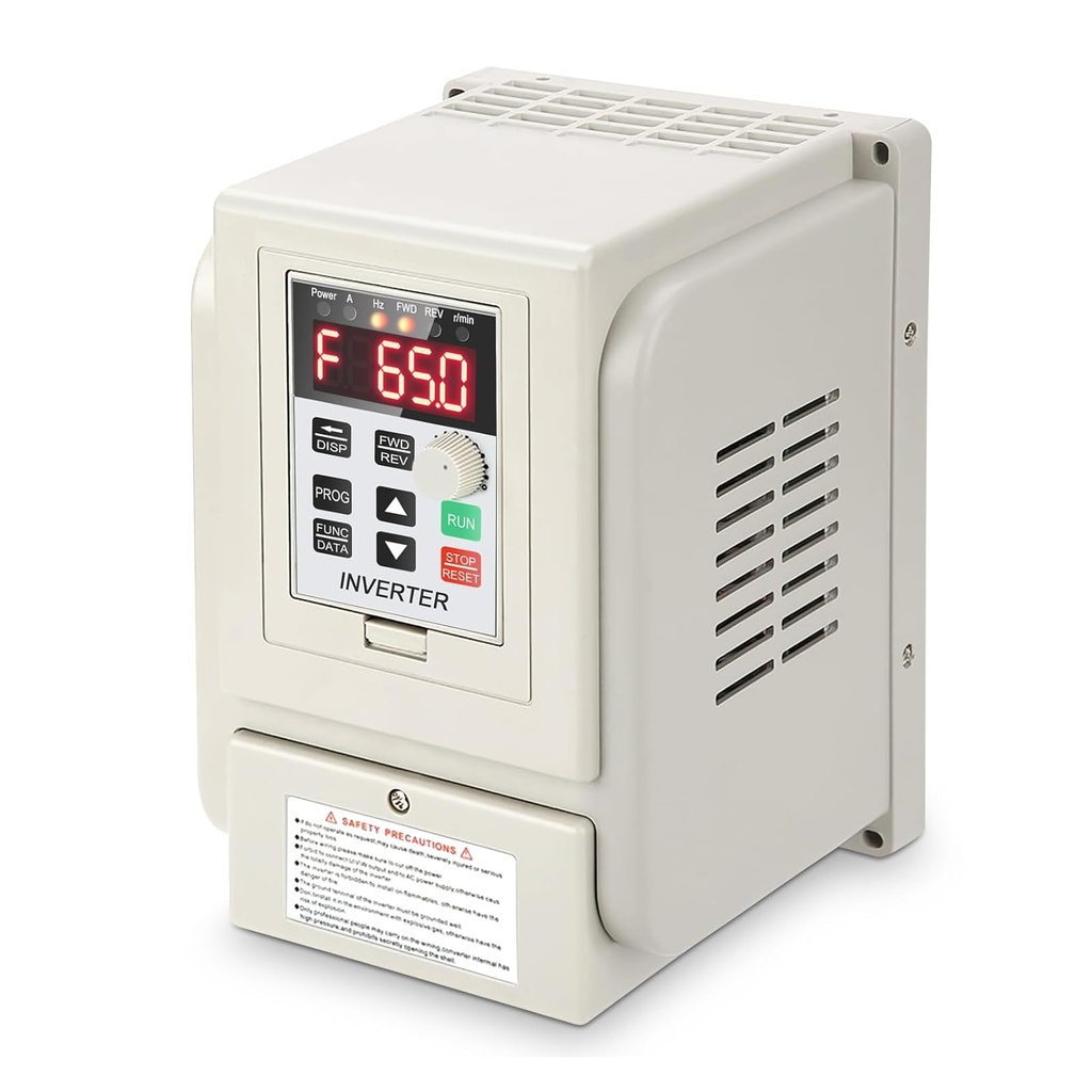 Jadeshay Variable Frequency Drive,2.2KW 220VAC Motor Speed Controller Variable Frequency 