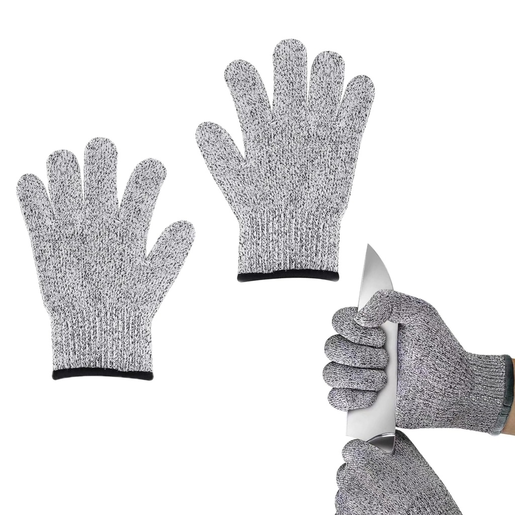 Cut resistant gloves, protective gloves, Puncture Resistant, Food Safe for Kitchen, Meat Cu