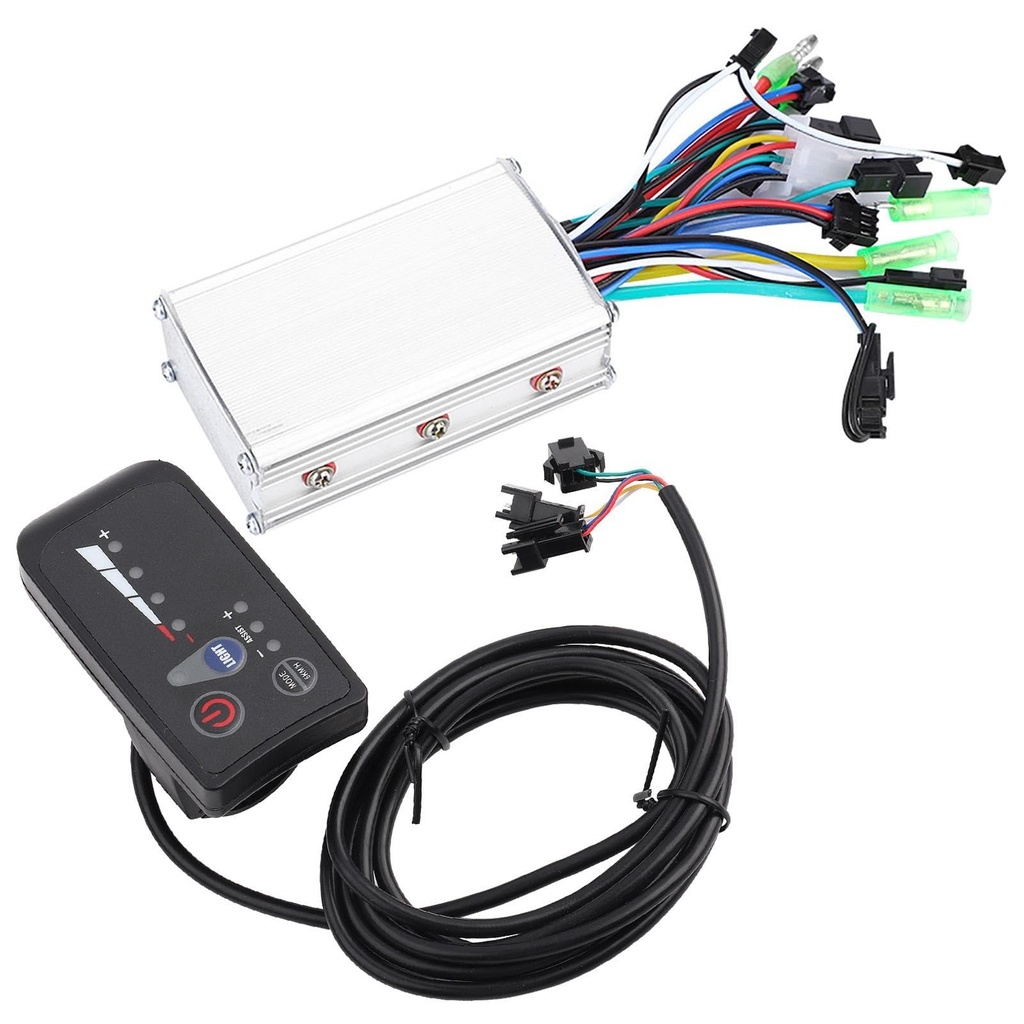 Jadeshay Ebike Controller 24V E Bike Regulator Speed Controller LED Display Panel Electric B
