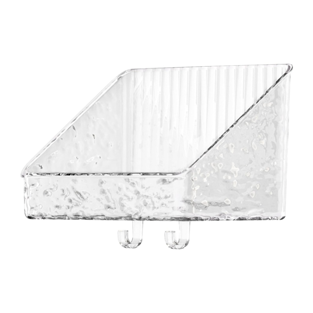 Aomhrek Hanging Storage Rack Non Perforated Tissue Holder Wall Mounted Storage Box with Hoo