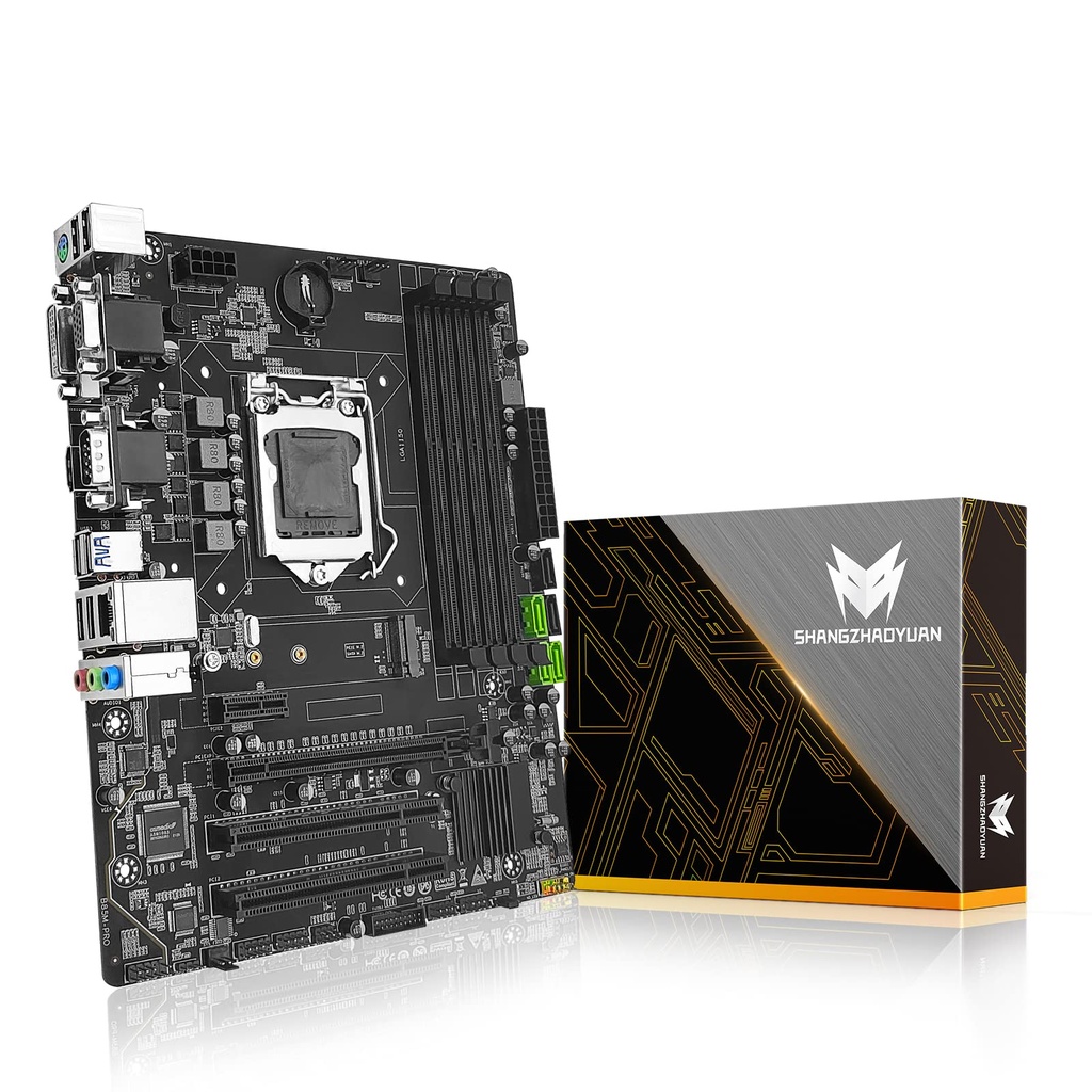 SHANGZHAOYUAN B85m Pro Motherboard LGA 1150 support Intel Core i7/i5/i3/Pentium/Celeron/E3
