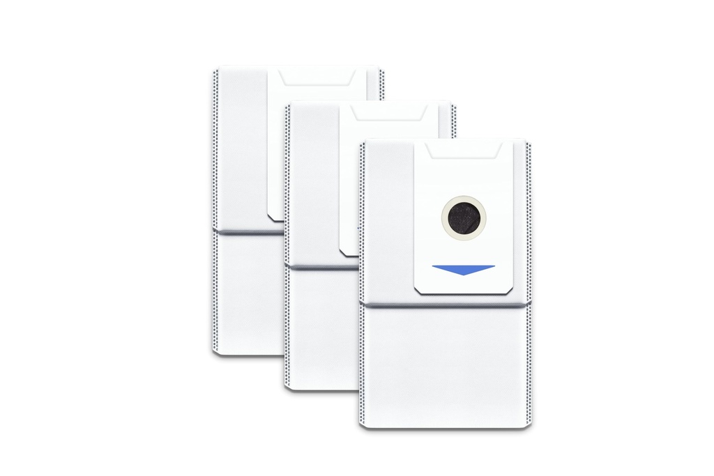 ECOVACS 3 Pack Antibacterial Dust Bags for DEEBOT T30 PRO OMNI / T30 OMNI Robot Vacuum 