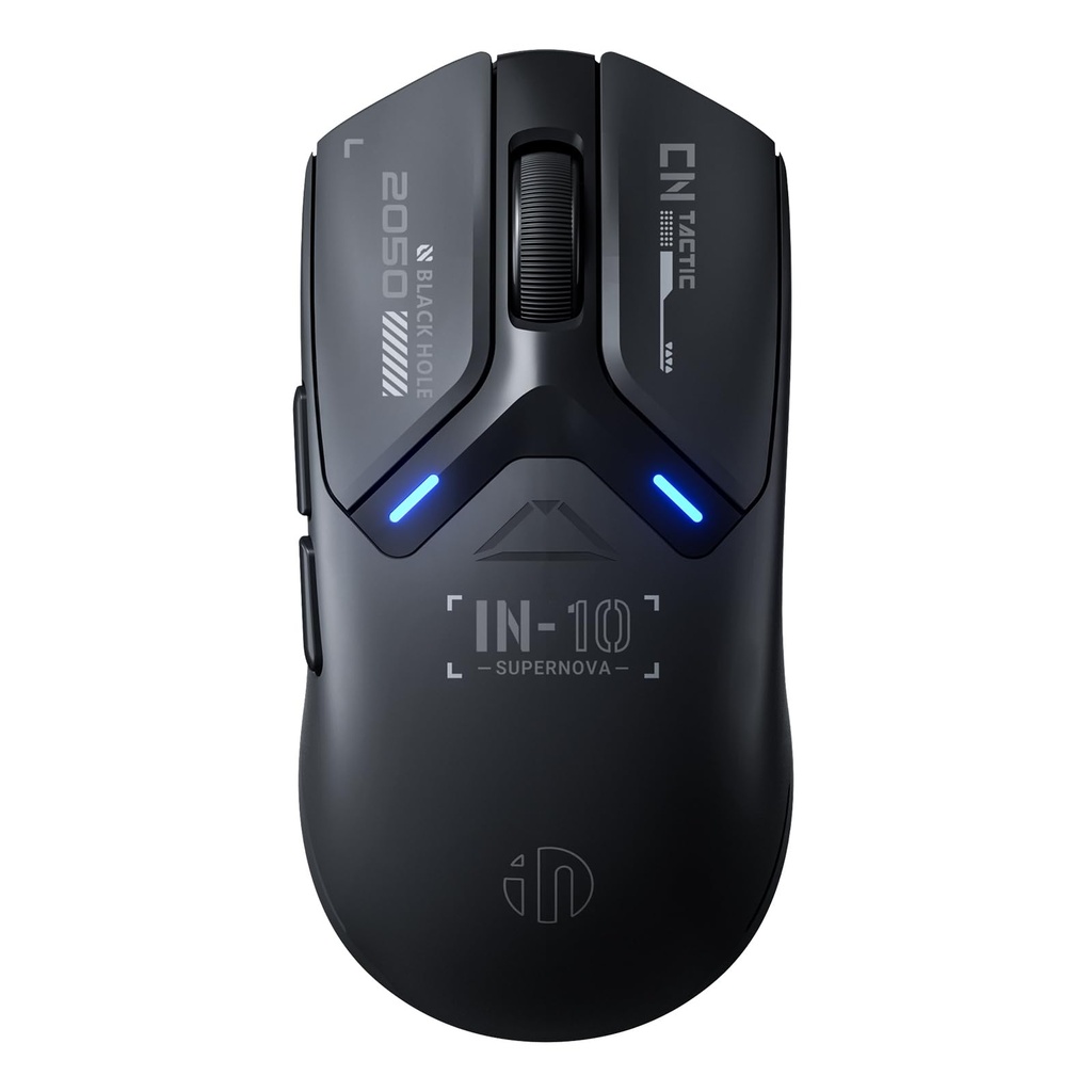 INPHIC IN10P Lightweight Wireless Gaming Mouse, Tri-Mode Wireless Mouse with Bluetooth