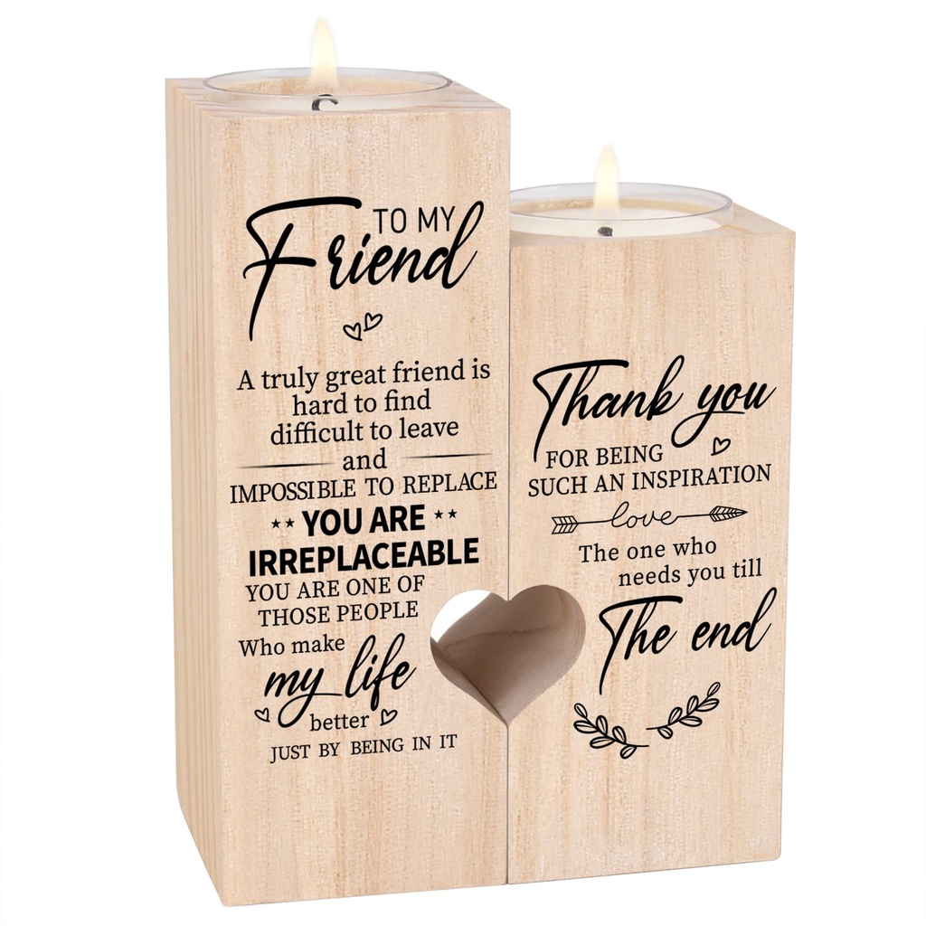 Heart-shaped Anniversary Birthday Candle Decoration - Personalised Candle Gifts for Women &
